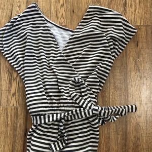Striped Jersey Jumpsuit - Old Navy